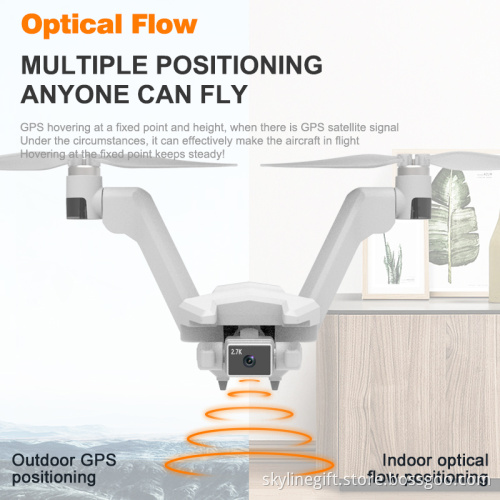 2022 NEW L100 Professional Drone Dual HD Camera EIS Two-Axis Gimbal Camera Helicopter RC Distance 1.2KM Brushless Quadcopter Toy